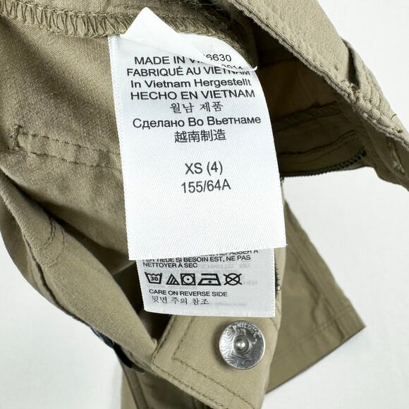 Marmot Womens Roll Tab Outdoor Khaki Pant Size 4 Tan Hiking - Picture 12 of 16